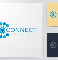 connect, community, abstract group petal logo Ideas. Inspiration logo design. Template Vector Illustration. Isolated On White Backgroundconnect, community, abstract group petal logo Ideas. Inspiration logo design. Template Vector Illustration. Isolated On White Background